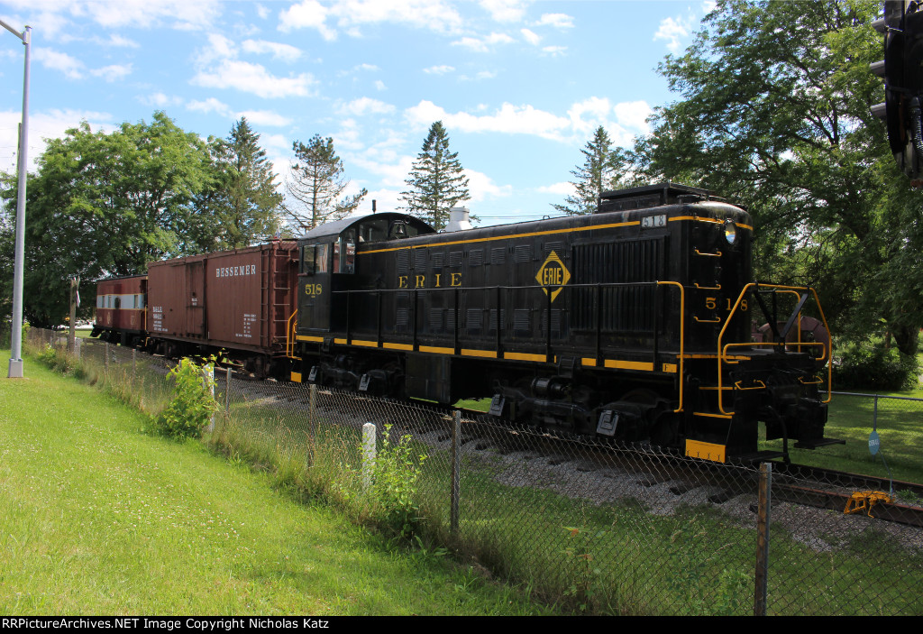 Meadville Railroad Park Display